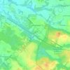 Mappa topografica Tennent, altitudine, rilievo