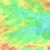 Mappa topografica Lacroix, altitudine, rilievo