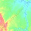 Mappa topografica San Jose, altitudine, rilievo
