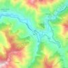 Mappa topografica Uri, altitudine, rilievo
