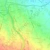 Mappa topografica Cartiera, altitudine, rilievo