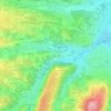Mappa topografica Chervinges, altitudine, rilievo