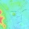Mappa topografica Twin Buttes, altitudine, rilievo