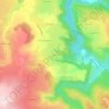 Mappa topografica Freycenet, altitudine, rilievo