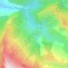 Mappa topografica Reynier, altitudine, rilievo