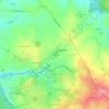 Mappa topografica Le Poirond, altitudine, rilievo