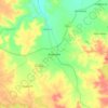 Mappa topografica Petlawad, altitudine, rilievo