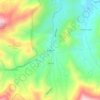 Mappa topografica Burbank, altitudine, rilievo