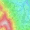 Mappa topografica Pittermann, altitudine, rilievo