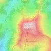 Mappa topografica Diedamskopf, altitudine, rilievo