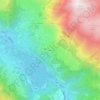 Mappa topografica Frattura, altitudine, rilievo