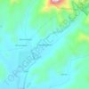 Mappa topografica Chondhe Budruk, altitudine, rilievo