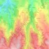 Mappa topografica Charguelon, altitudine, rilievo