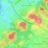 Mappa topografica Wise Hill, altitudine, rilievo