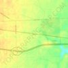 Mappa topografica Goodells, altitudine, rilievo