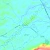 Mappa topografica Kinawley, altitudine, rilievo