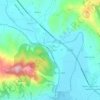 Mappa topografica Montecastelli, altitudine, rilievo