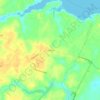 Mappa topografica Dutton, altitudine, rilievo