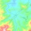 Mappa topografica Sungay, altitudine, rilievo