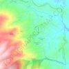 Mappa topografica Palazzone, altitudine, rilievo