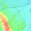 Mappa topografica Les Joncs, altitudine, rilievo