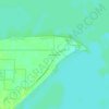Mappa topografica Whitefish Point, altitudine, rilievo