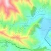 Mappa topografica Ccorimarca, altitudine, rilievo