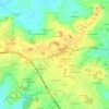Mappa topografica Les Pibles, altitudine, rilievo