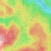 Mappa topografica Camp Wilkerson, altitudine, rilievo