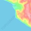 Mappa topografica Tulalip Shores, altitudine, rilievo