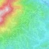 Mappa topografica Ronco, altitudine, rilievo