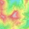 Mappa topografica Gampenkogel, altitudine, rilievo