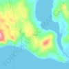 Mappa topografica Banao, altitudine, rilievo