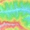 Mappa topografica Villarelli, altitudine, rilievo