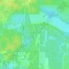 Mappa topografica Telford Spring, altitudine, rilievo