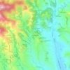 Mappa topografica Tetti Valentino, altitudine, rilievo