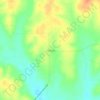 Mappa topografica Freyburg, altitudine, rilievo