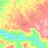Mappa topografica Sandayong, altitudine, rilievo