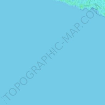 Mappa topografica San Carlos Bay, altitudine, rilievo