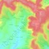 Mappa topografica Ronne, altitudine, rilievo
