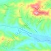 Mappa topografica Cavatassi, altitudine, rilievo