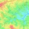 Mappa topografica Morningside, altitudine, rilievo