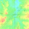 Mappa topografica Breckenridge, altitudine, rilievo