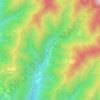Mappa topografica Piastroso, altitudine, rilievo
