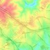 Mappa topografica Ardmore, altitudine, rilievo