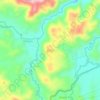 Mappa topografica Busol, altitudine, rilievo