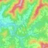Mappa topografica Victor, altitudine, rilievo