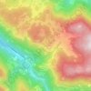 Mappa topografica San Valentino di Sopra, altitudine, rilievo