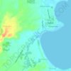 Mappa topografica Ariman, altitudine, rilievo