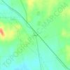 Mappa topografica Singleton, altitudine, rilievo